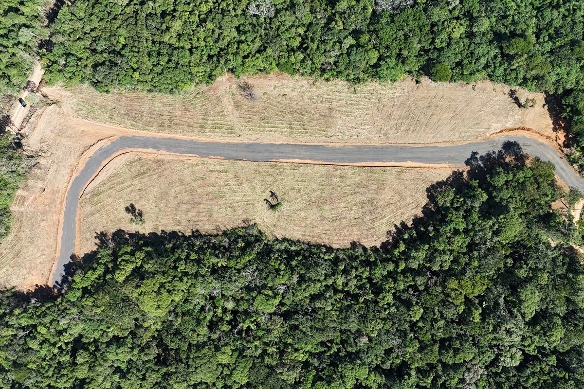 Vista aérea do Eco Reserva do Campo Verde